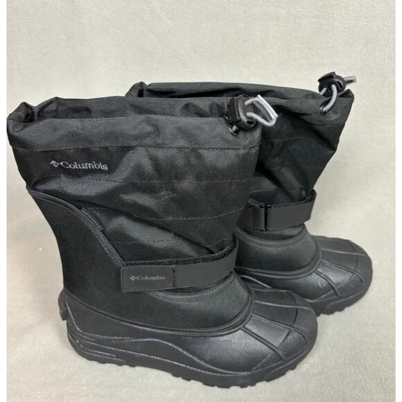 Columbia Other - Columbia Powderbug Plus II Kids' Waterproof Snow Boots boys Black 5 NWOB